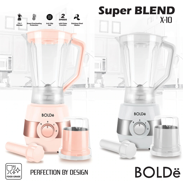 Bolde Blender Super Blend X10 - Silver